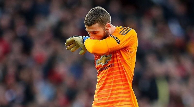 An off day for De Gea